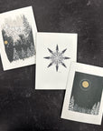 Tree Snowflake - 5"x7" - Single - Ready to ship