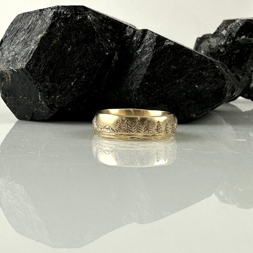 Custom landscape ring for Jessie - final balance