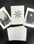 Tree Snowflake - 5"x7" - Single - Ready to ship