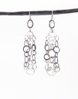 Mixed element chandelier earrings