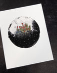Midnight Flowers - Art Print - Print to Order