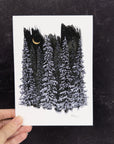 Gift from the Universe Project 2024 - Snowy Forest - Art Print - Print to Order