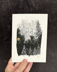 Monthly mailing - notecard or postcard