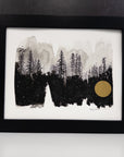 Forest Home - 11 x 14 - Original Drawing