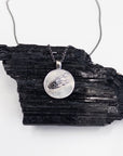 Meteorite Pendant - Meteor - Shooting Star - in Sterling Silver - Ready to Ship