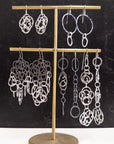 Found Element Layered Long earrings - Ready to ship