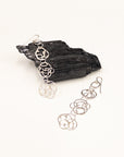 Organic Vine Element Long Drop Earrings - Ready to ship