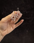 Simple Small Organic Vine Earrings - Ready to ship