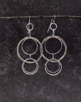 Epic Circle Collection Earrings - Sterling Silver - Ready to ship