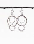 Epic Circle Collection Earrings - Sterling Silver - Ready to ship