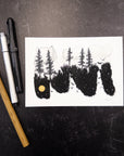 Print Sale - 5x7" Beauty in the Upside Down - Bats - Art Print - Ready to Ship