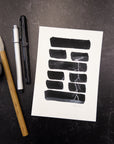 Print Sale - 5x7 Hexagram 21 Biting Through - Teeth - Art Print - Ready to ship