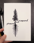 Print Sale - 5x7 Ground and Expand - Tree and Roots - Art Print - Ready to Ship