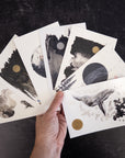 Monthly mailing - Print + notecard or postcard