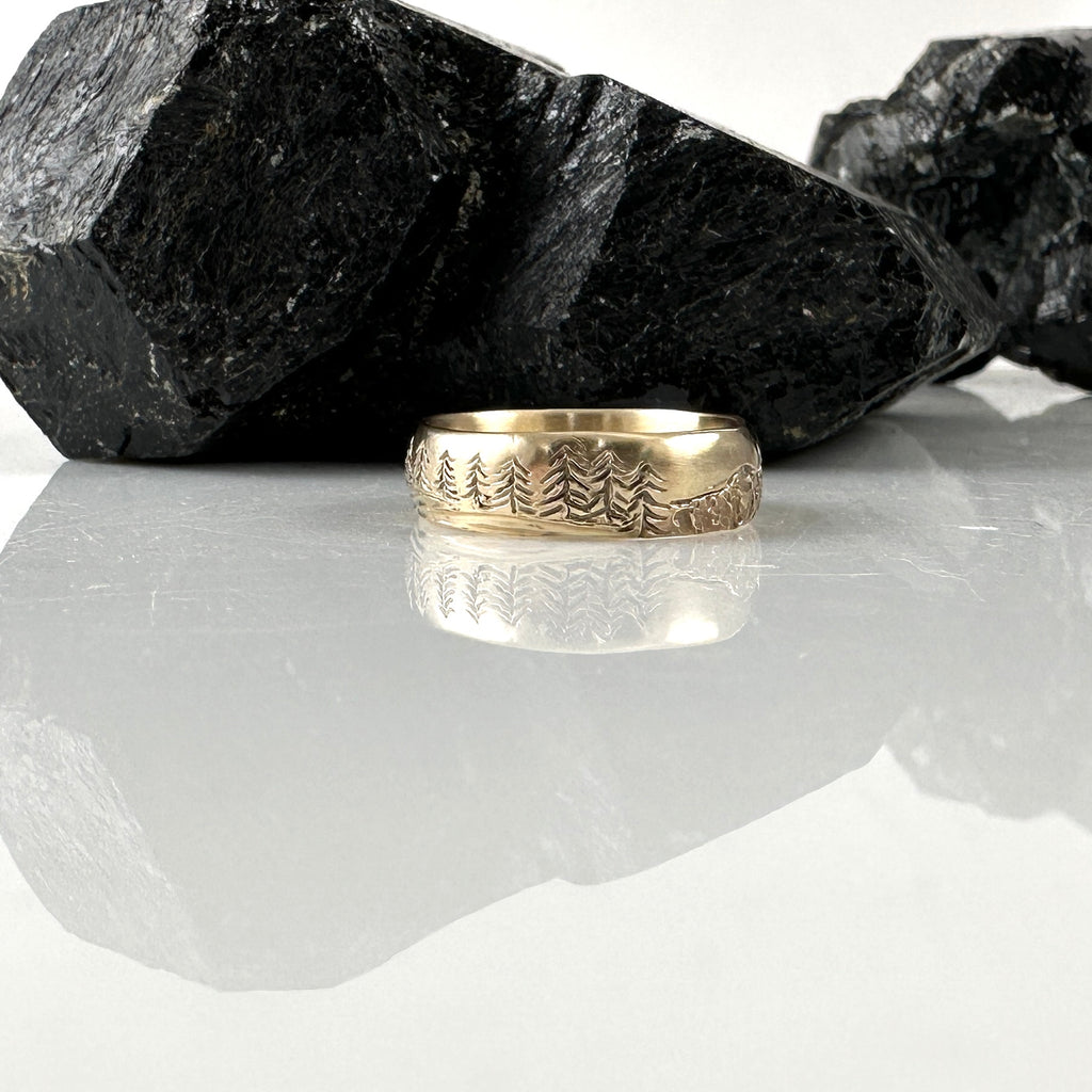 Custom landscape ring for Jessie - final balance
