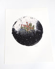 Midnight Flowers - Art Print - Print to Order