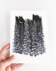 Gift from the Universe Project 2024 - Snowy Forest - Art Print - Print to Order