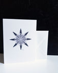 Tree Snowflake - 5"x7" - Single - Ready to ship