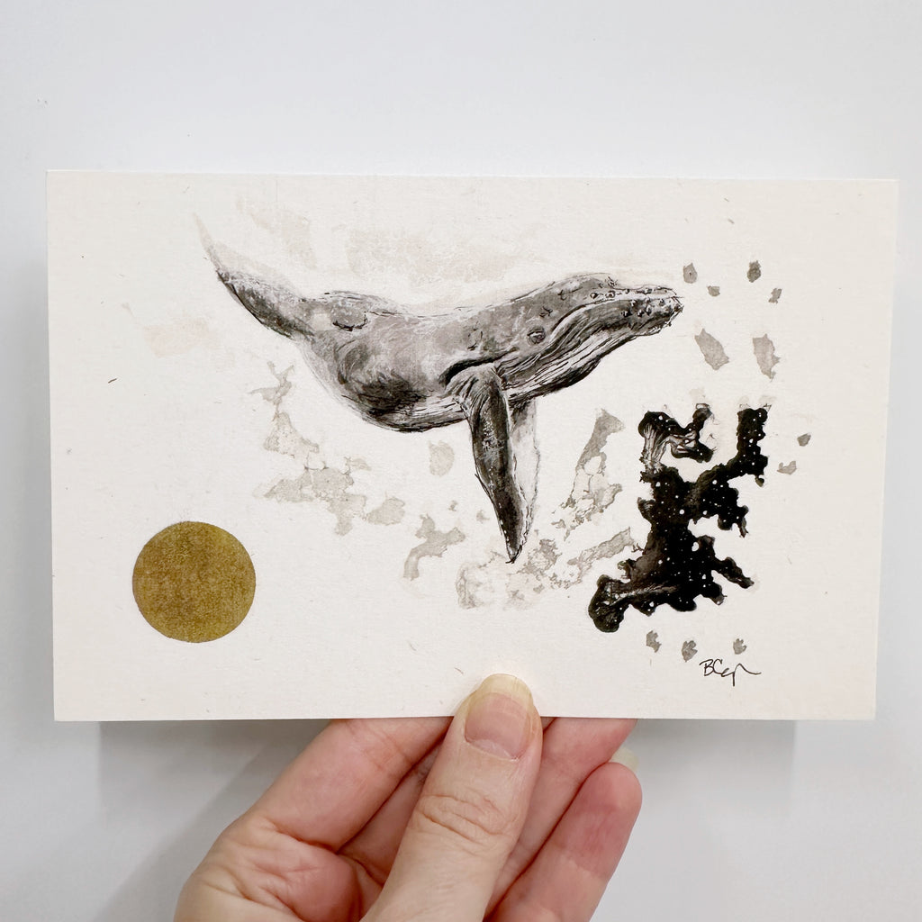 Postcard - Humpback Whale - Ready to Ship