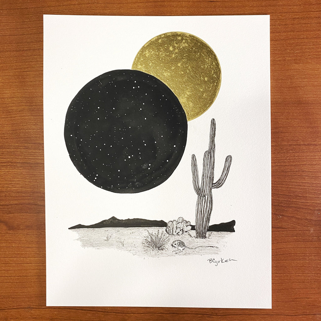 Rodent - Art Print - Ready to ship 8.5 x 11