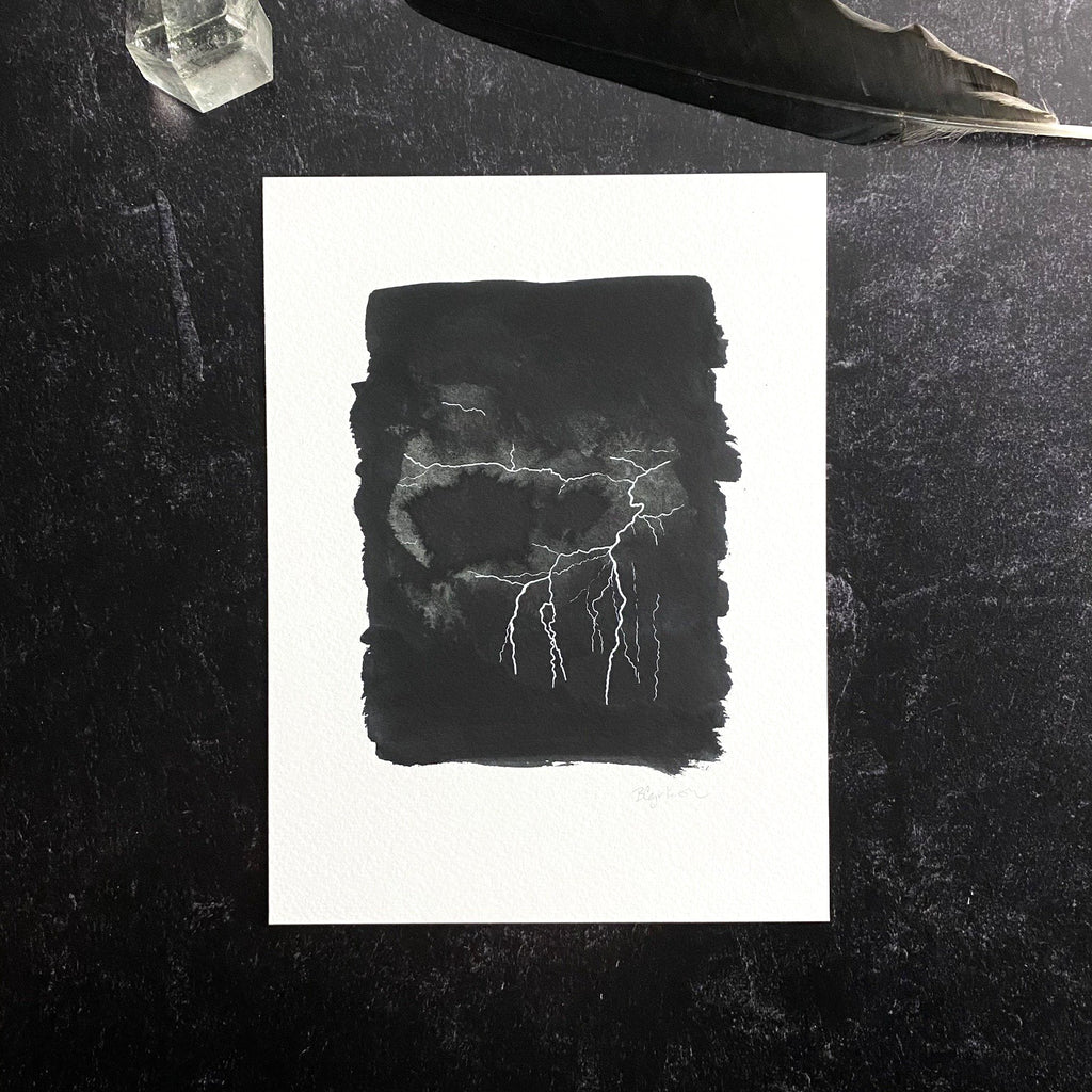 Storm - Art Print - ready to ship 6x8