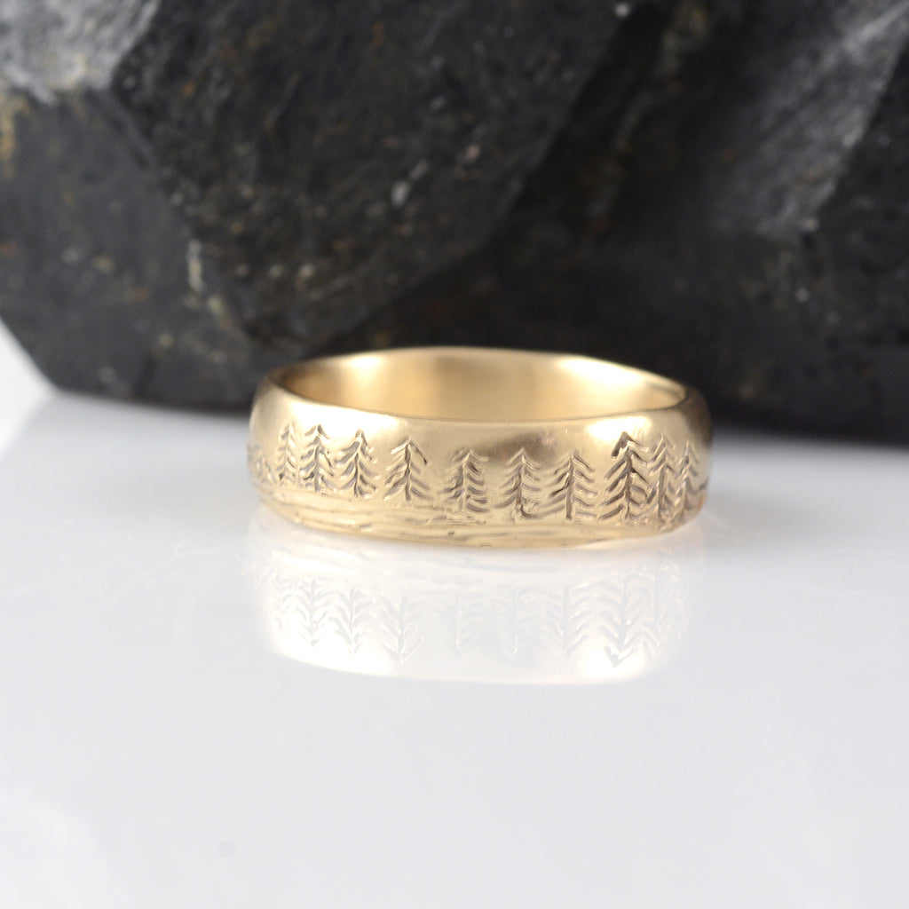 Custom landscape ring for Jessie - final balance