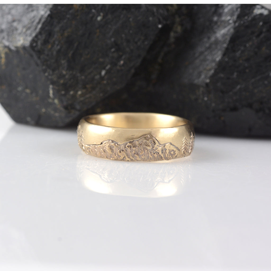 Custom landscape ring for Jessie - final balance