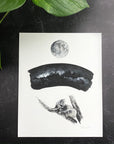 Print Sale - 8x10 Koala and Galaxy - Sleep - Off Color Art Print - ready to ship