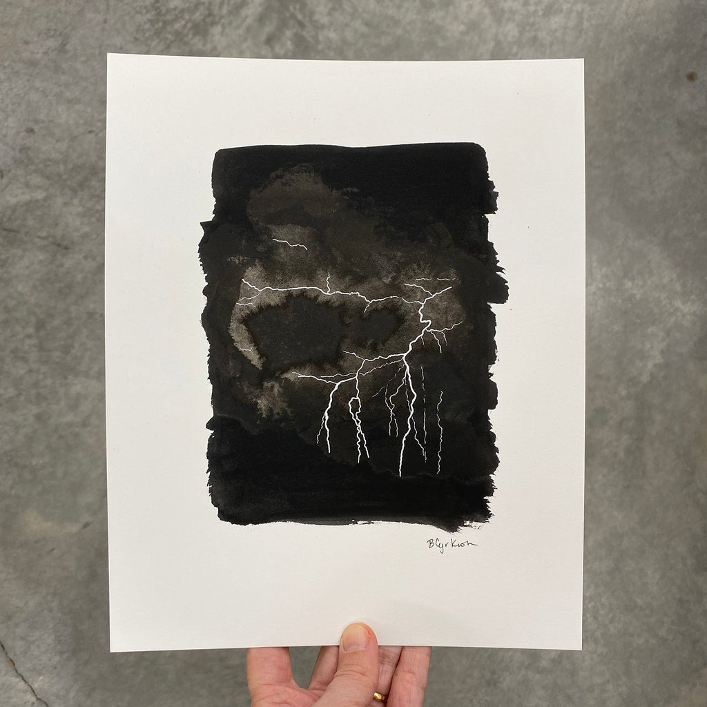 Storm - Art Print - ready to ship 6x8