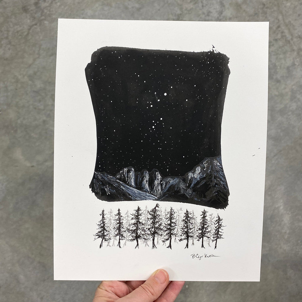 Music - Art Print - Ready to ship 8x10