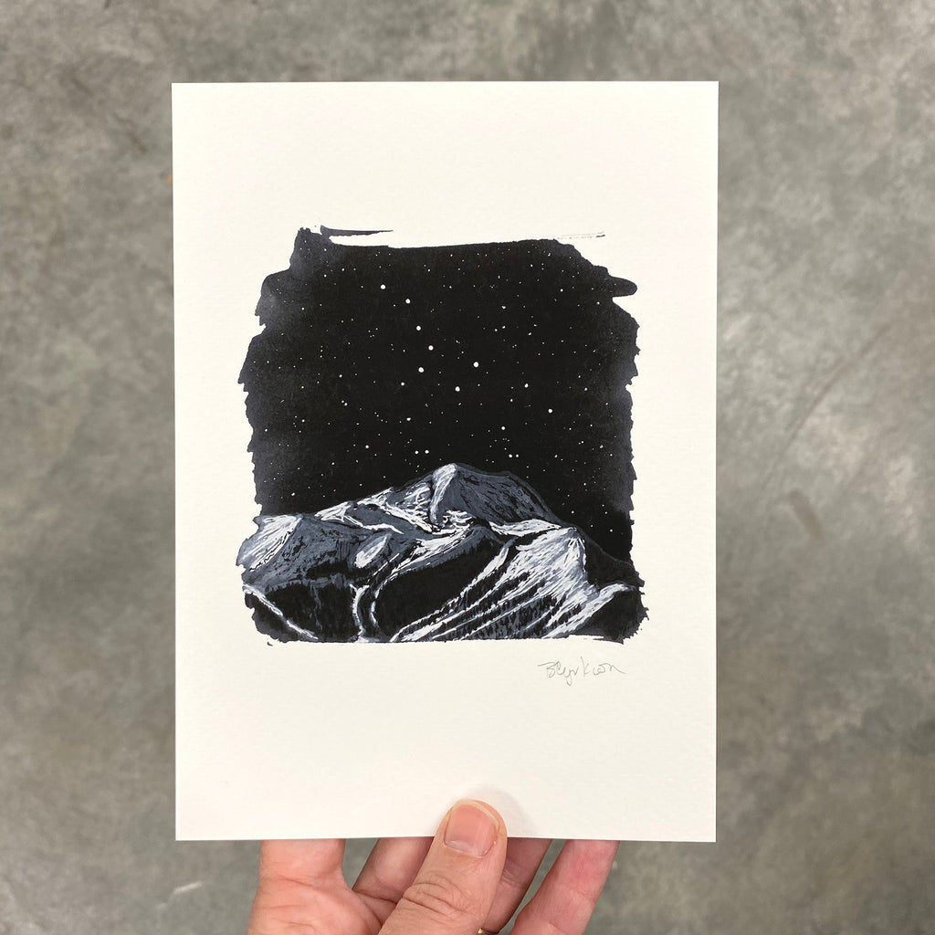 Slippery - Art Print - Ready to ship - 5x7
