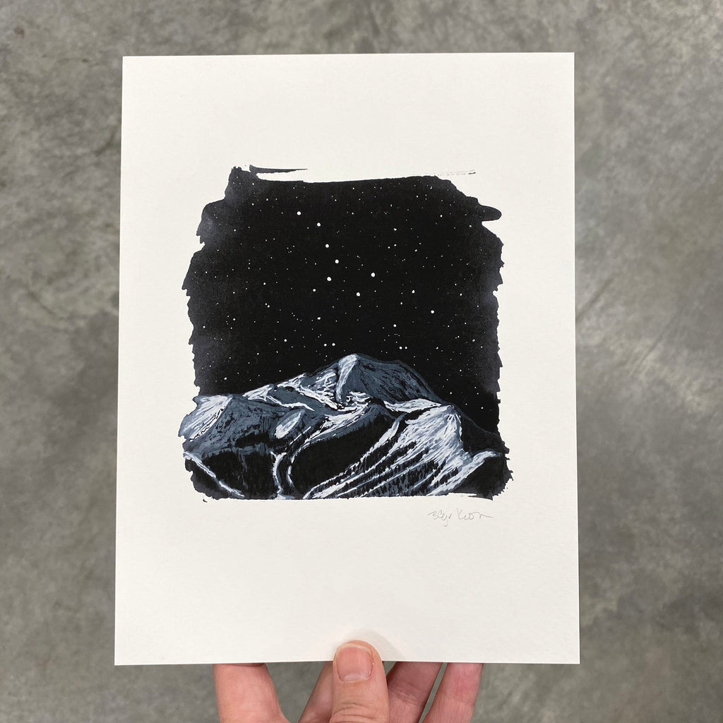 Slippery - Art Print - Ready to ship - 5x7