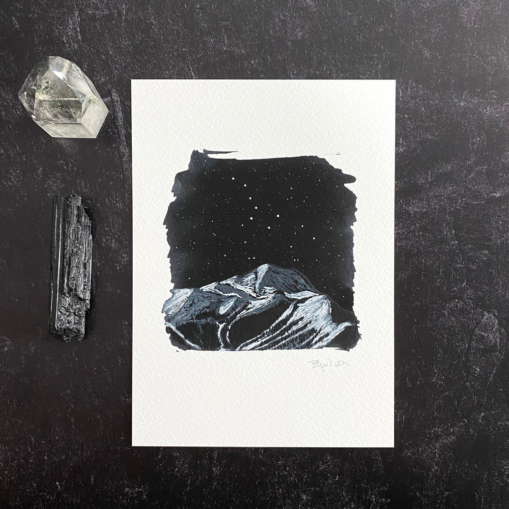 Slippery - Art Print - Ready to ship - 5x7