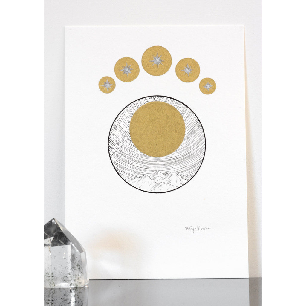 81/100 - 100 Day Drawing Project - Original Drawing - 5" x 7" - Beth Cyr Handmade Jewelry