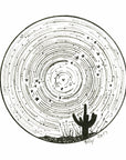 Leo - Star Trails - Zodiac Constellations - Pen and Ink Drawing Print - Beth Cyr Handmade Jewelry