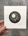 Reserved - 61/100 - 100 Day Drawing Project - Original Drawing - 4" x 4" - Beth Cyr Handmade Jewelry