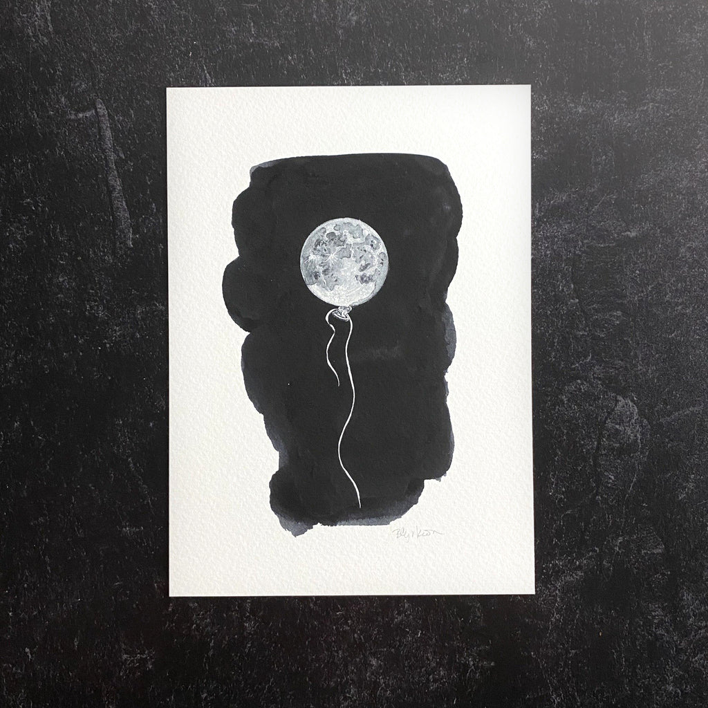 Float - Art Print - Inktober 2020 - Day 28