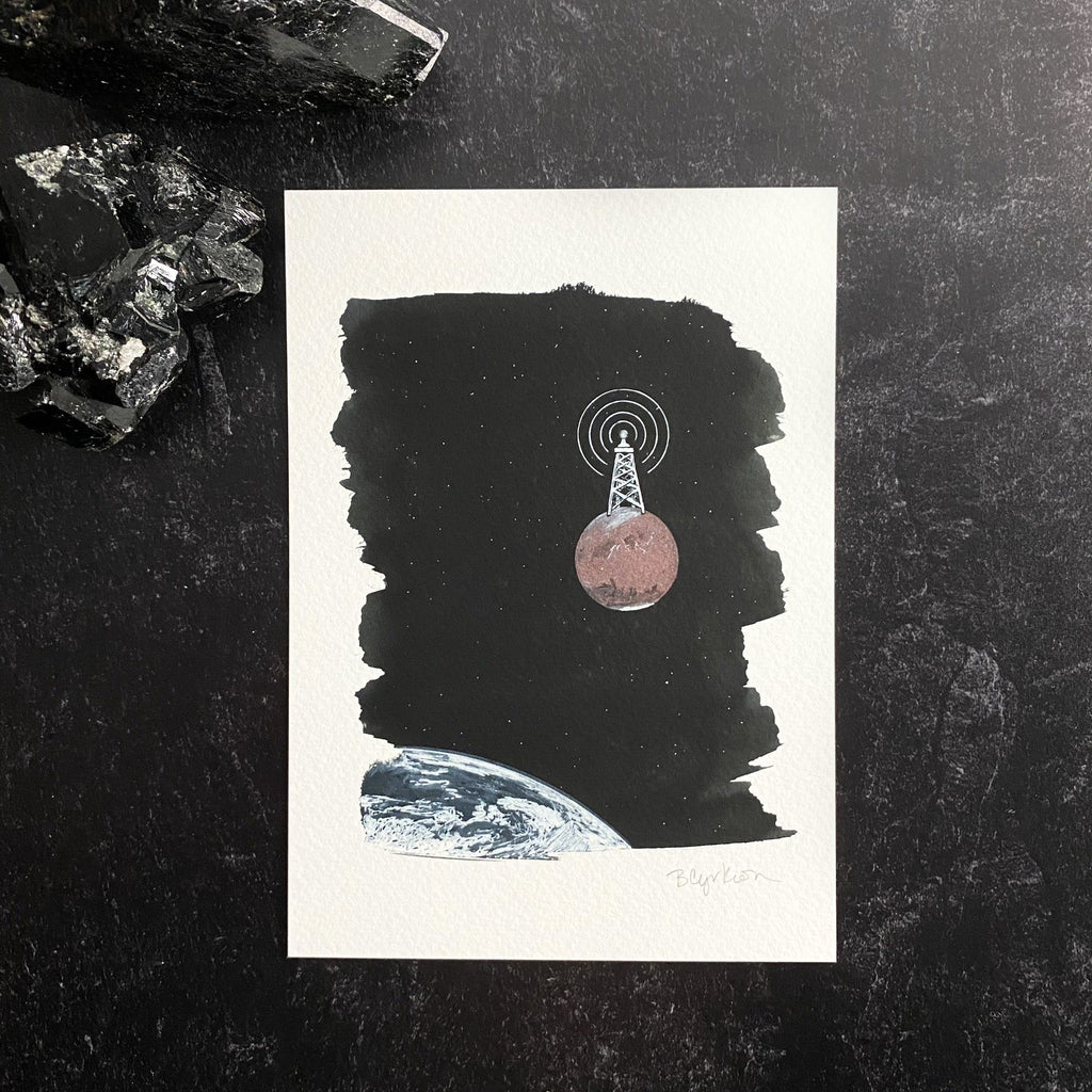 Radio - Art Print - Inktober 2020 - Day 4