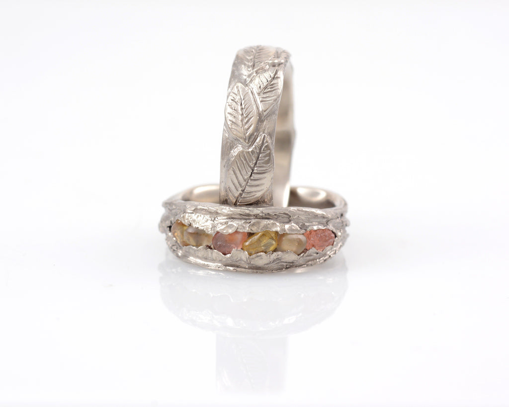 August and Kent - Custom Rings - Beth Cyr Handmade Jewelry