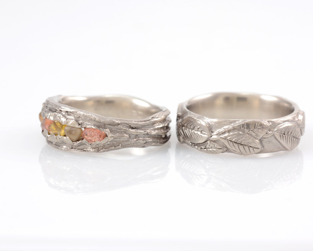 August and Kent - Custom Rings - Beth Cyr Handmade Jewelry