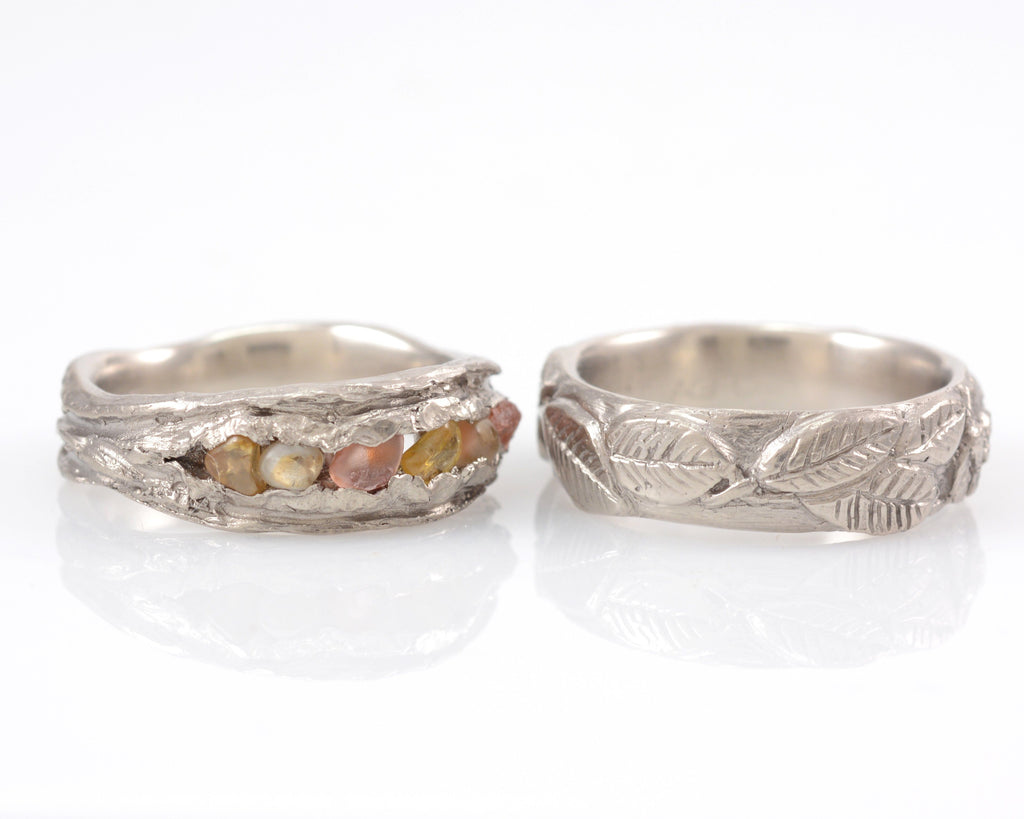 August and Kent - Custom Rings - Beth Cyr Handmade Jewelry