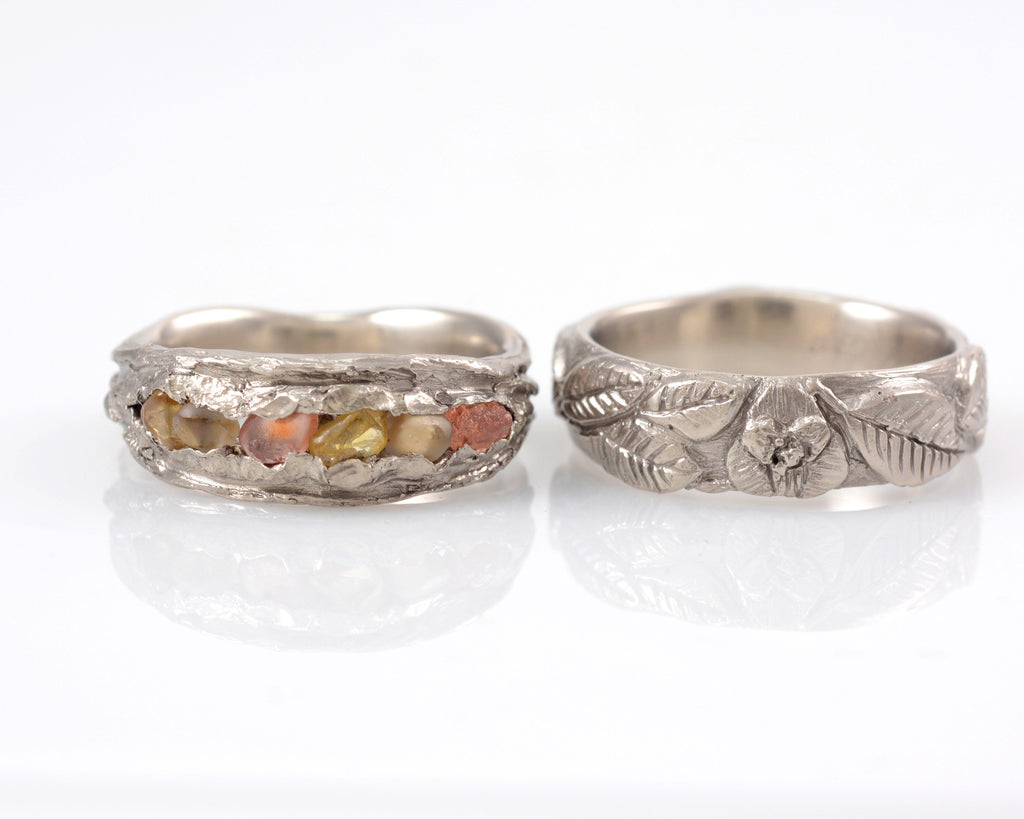 August and Kent - Custom Rings - Beth Cyr Handmade Jewelry