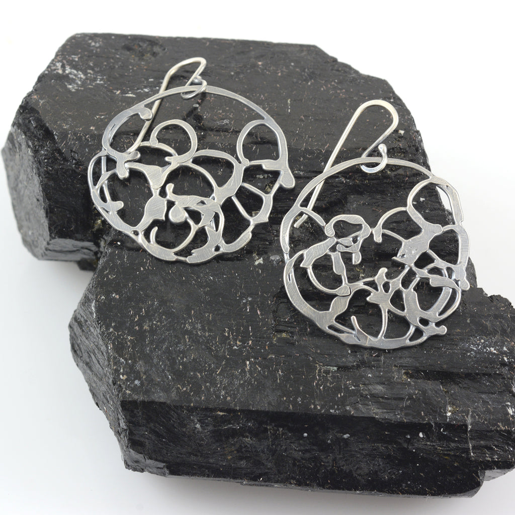 Circle Vine Earrings - Size Small - Ready to Ship