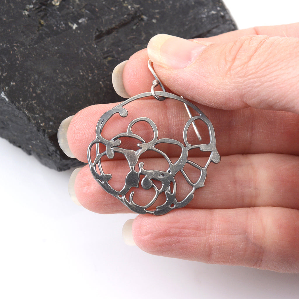 Circle Vine Earrings - Size Small - Ready to Ship