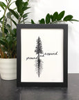 Ground and Expand - Tree and Roots - Art Print - Print to Order