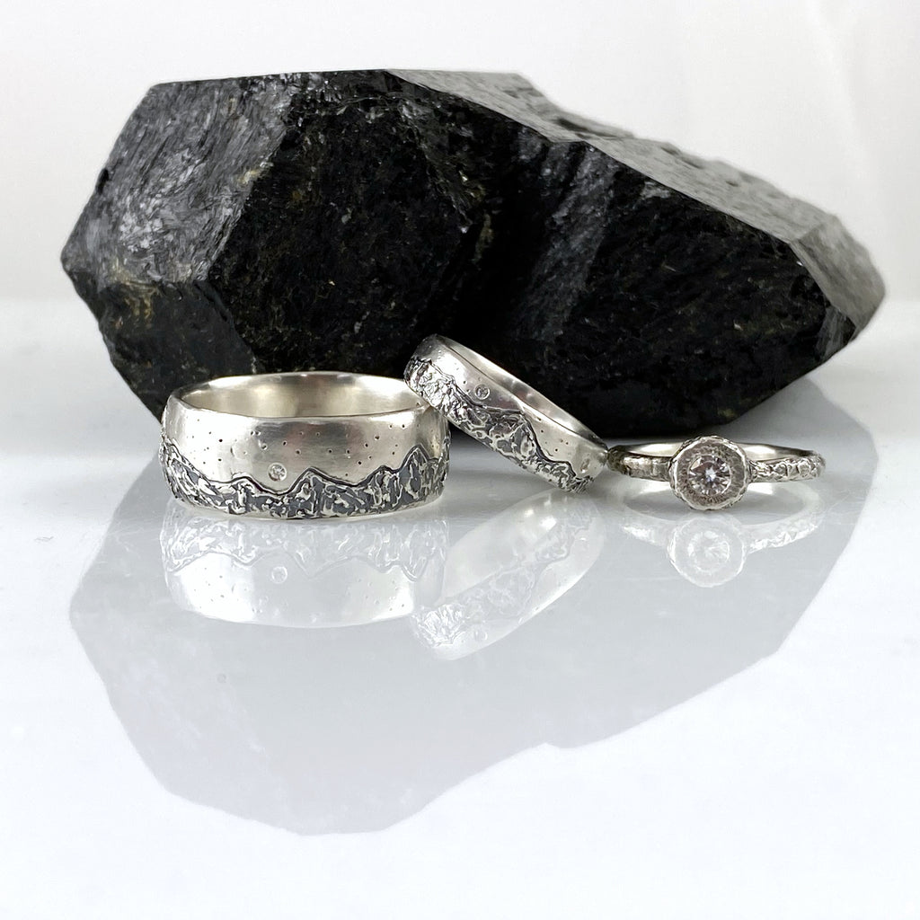 Custom Rings for Miryam and Ian