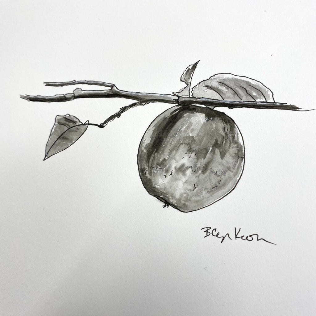 Pick - Original Art - Inktober 2021 - Day 10 - pen and ink drawing