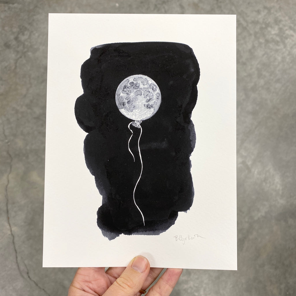 Float - Art Print - Inktober 2020 - Day 28