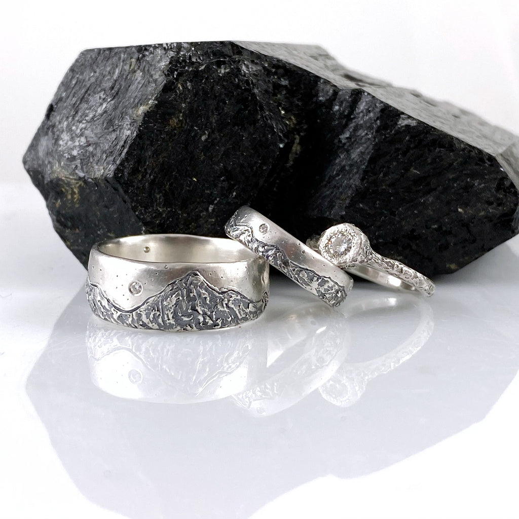 Custom Rings for Miryam and Ian