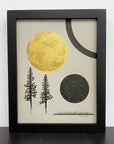 Libra Full Moon - Grey and Gold Collection